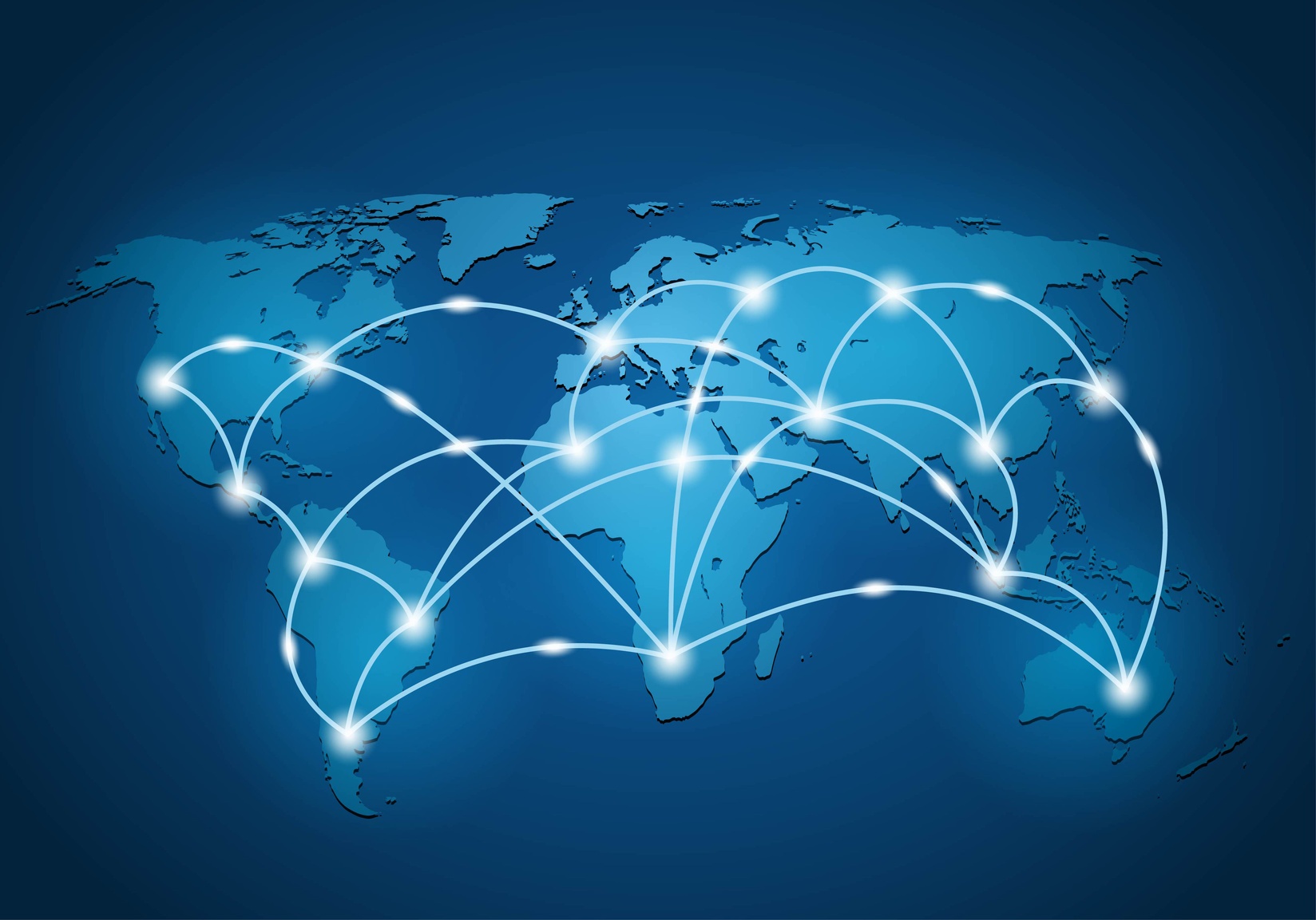Global Retail telecommunication map